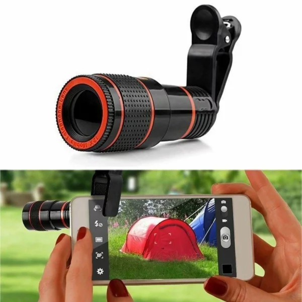 HD 8X Clip Telescope Camera Lens - Image 3